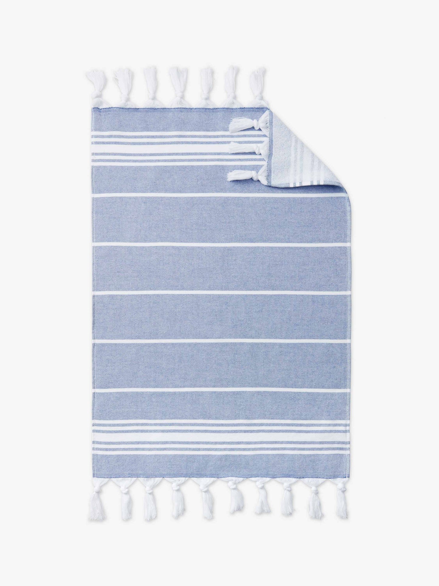 azul classic turkish hand towel by laguna beach textile company