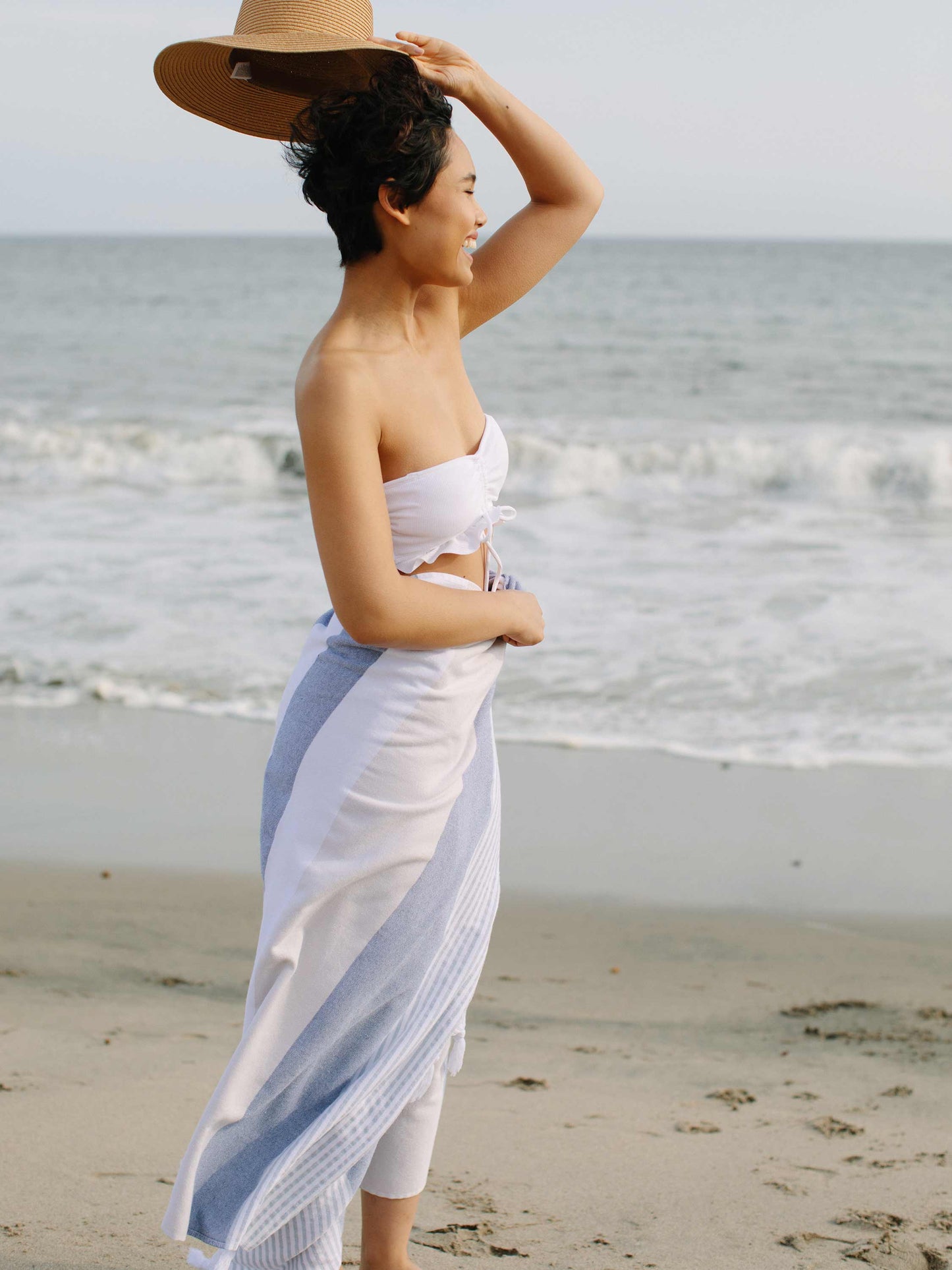 sea & dune cape cod turkish towel by laguna beach textile company