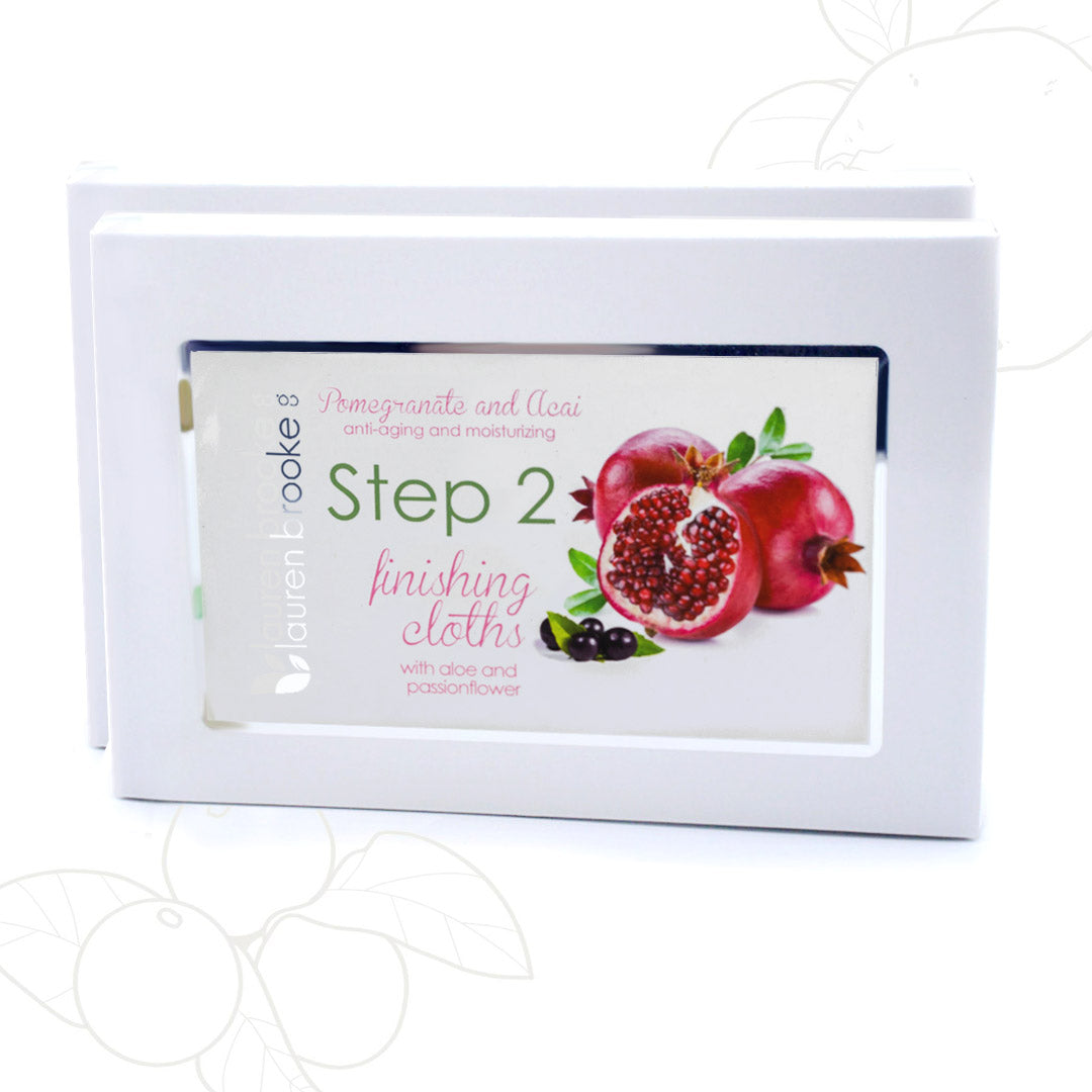 two step cleansing system - anti-aging/moisturizing by lauren brooke cosmetiques