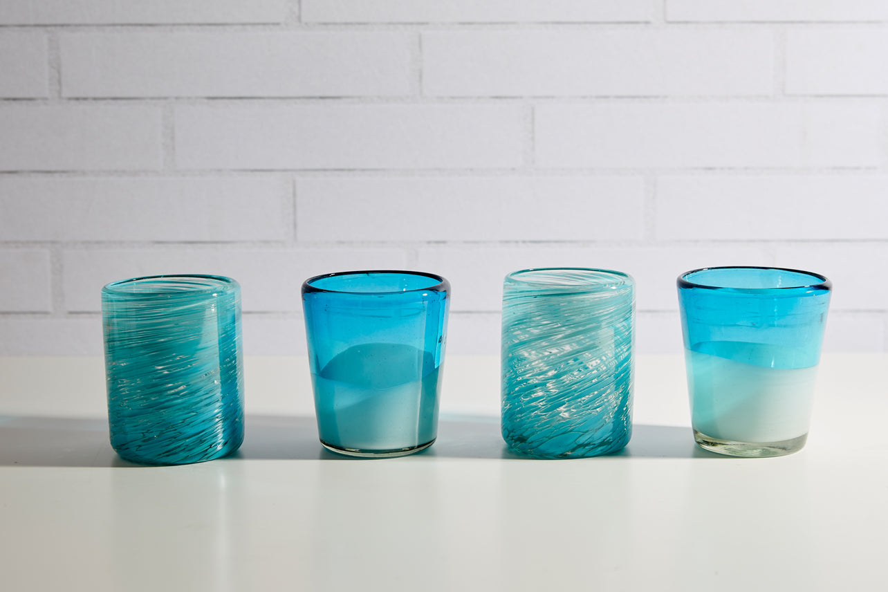 handblown glasses by verve culture