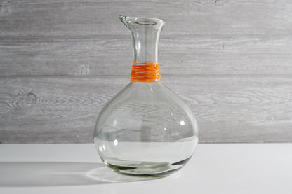 Handblown Glass Carafe by Verve Culture