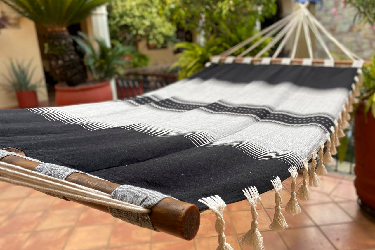 mexican loomed hammock by verve culture