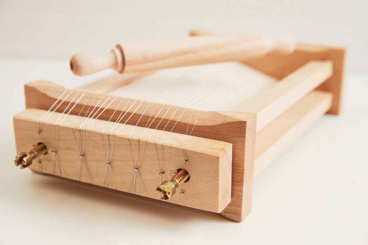 italian pasta chitarra with rolling pin - small by verve culture