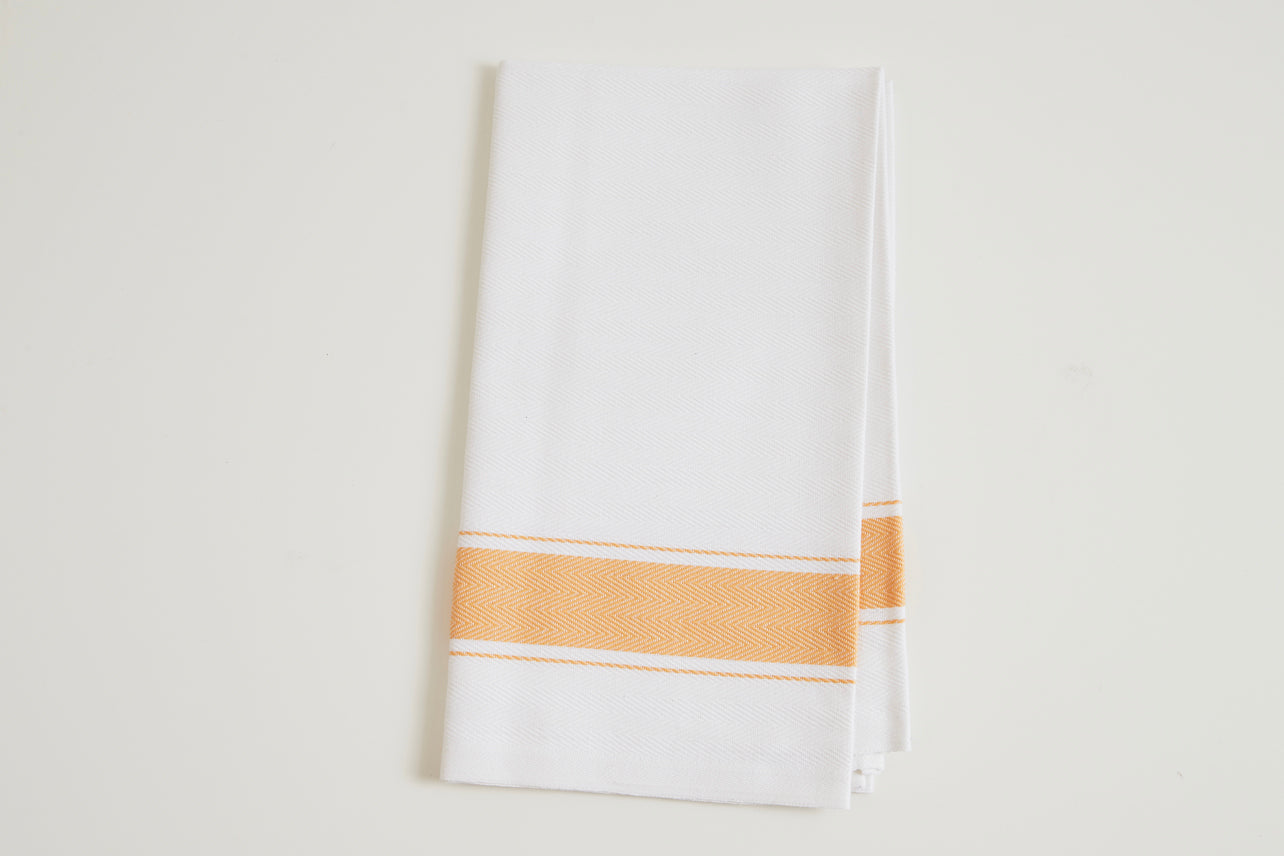 classic italian kitchen towel - herringbone by verve culture