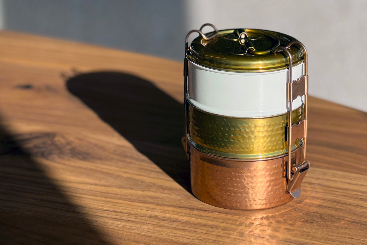 tiffin lunch box by verve culture