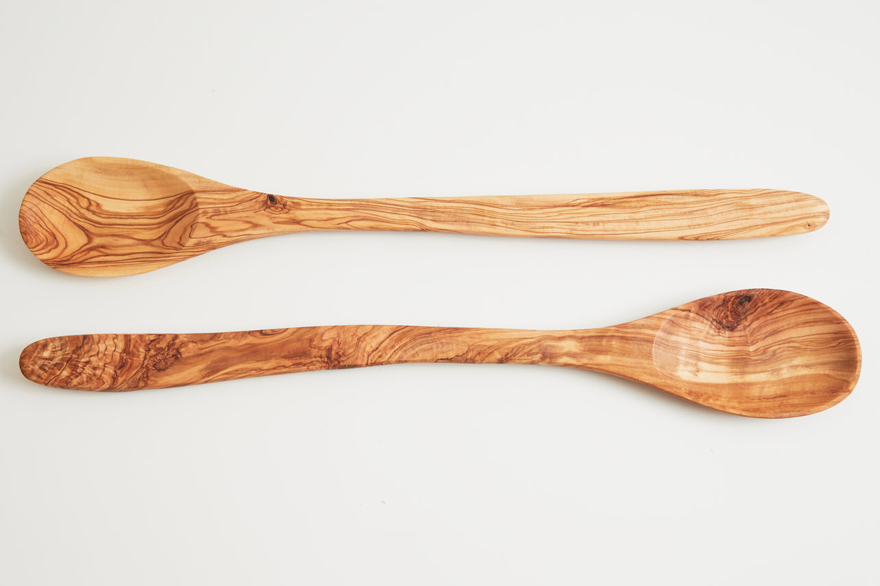 italian olivewood polenta spoon by verve culture