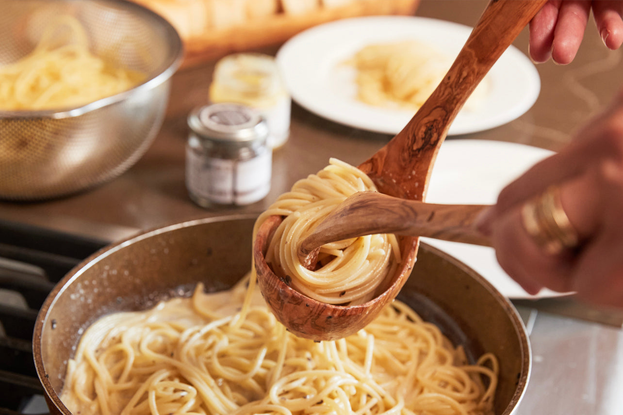 italian olivewood serving utensils by verve culture