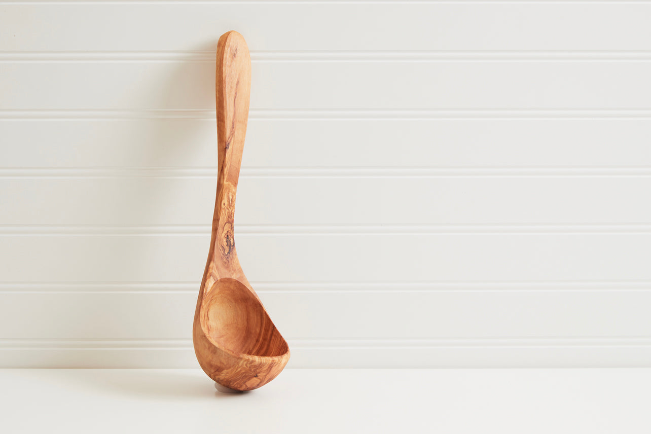 italian olivewood serving utensils by verve culture