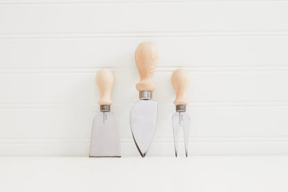 Italian Cheese Knives - Set of 3 by Verve Culture