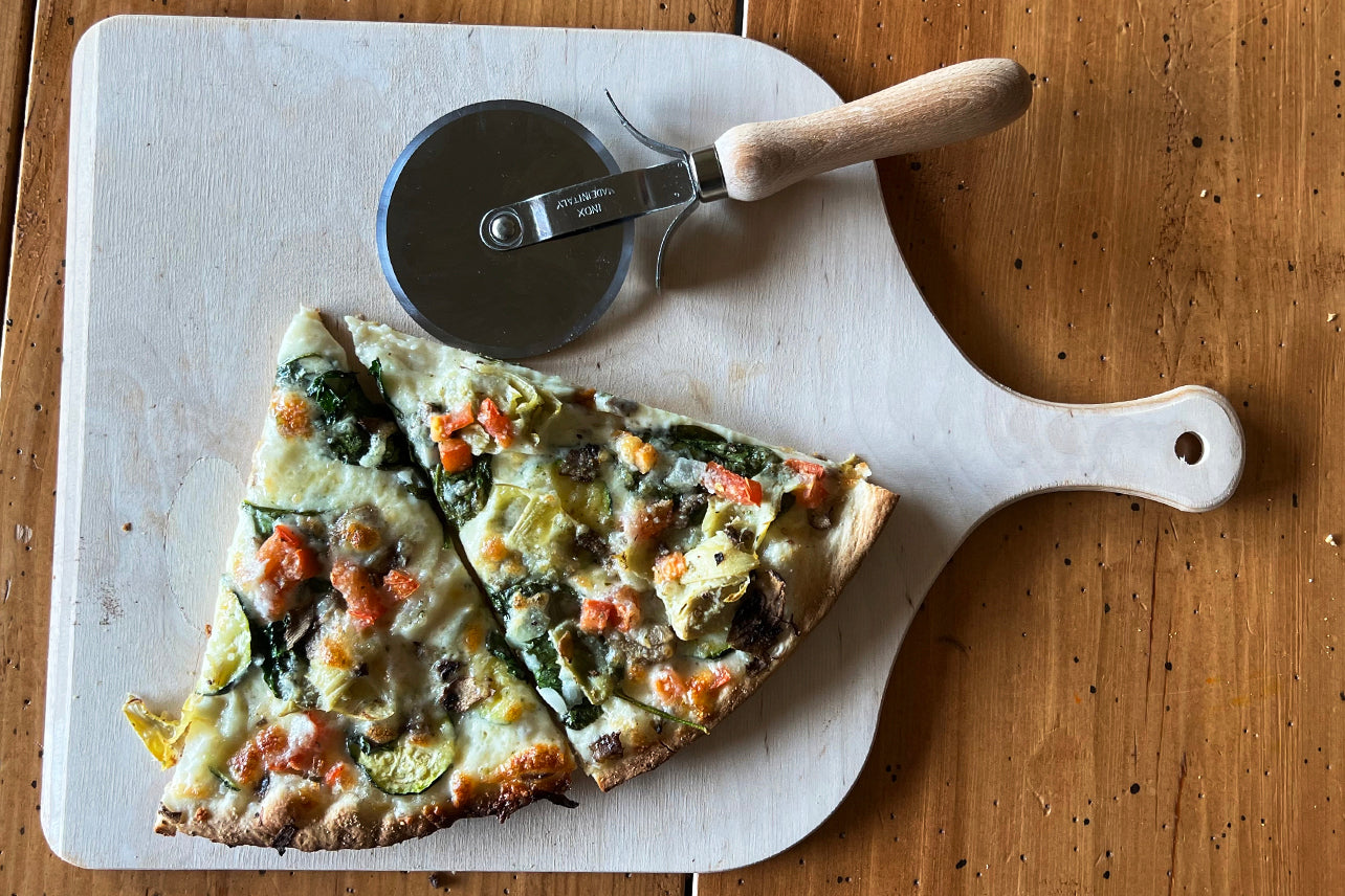 italian beechwood pizza peel by verve culture