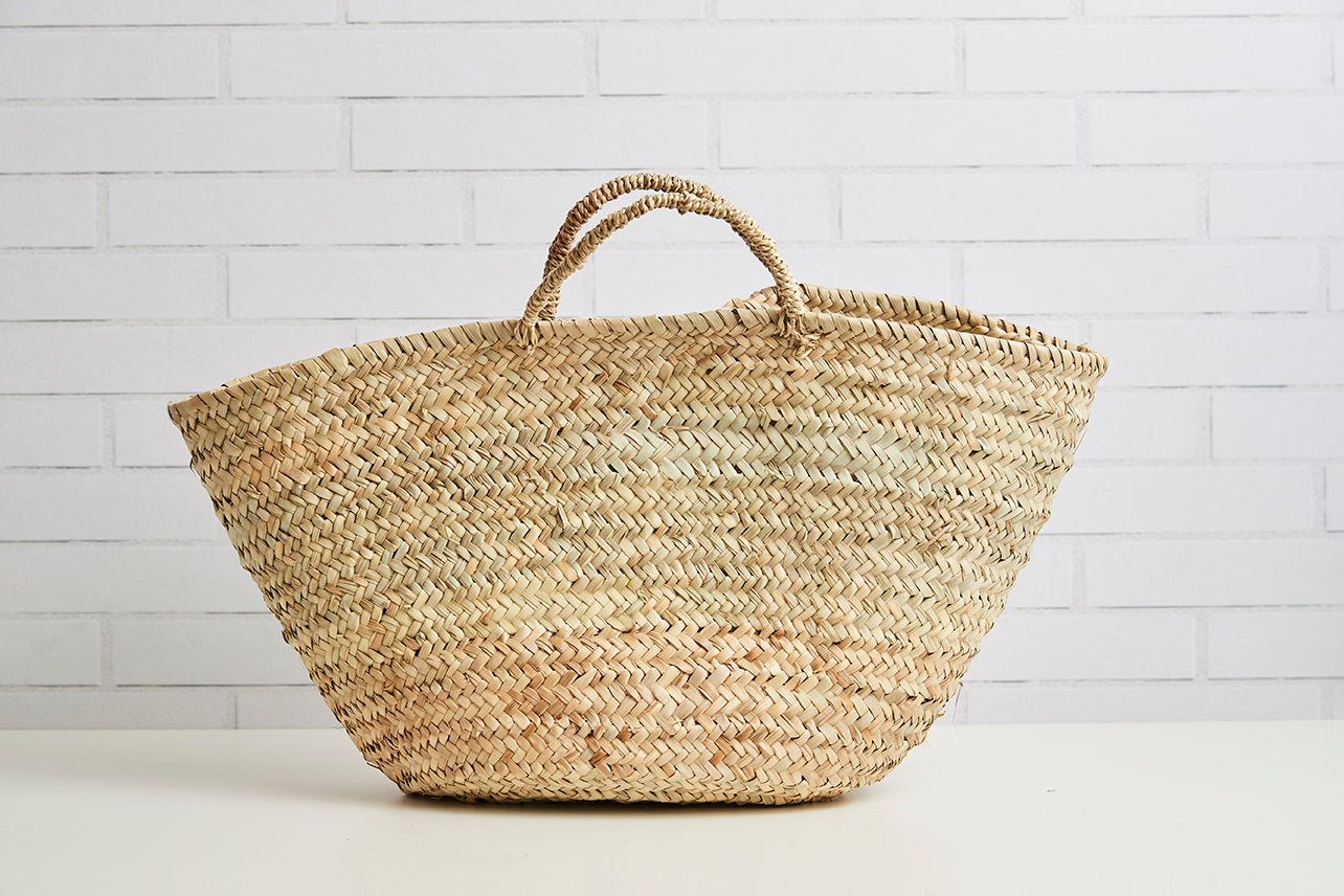 moroccan shopping basket by verve culture