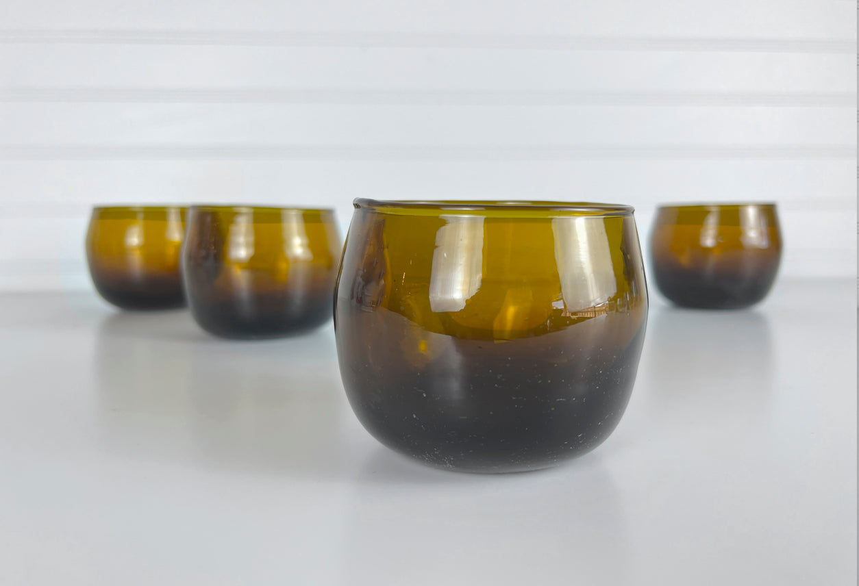 moroccan stemless goblet - set of 4 by verve culture