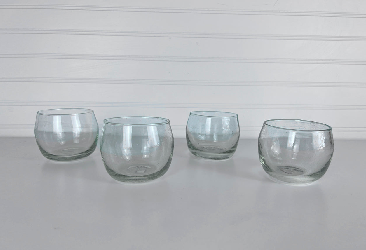 moroccan stemless goblet - set of 4 by verve culture