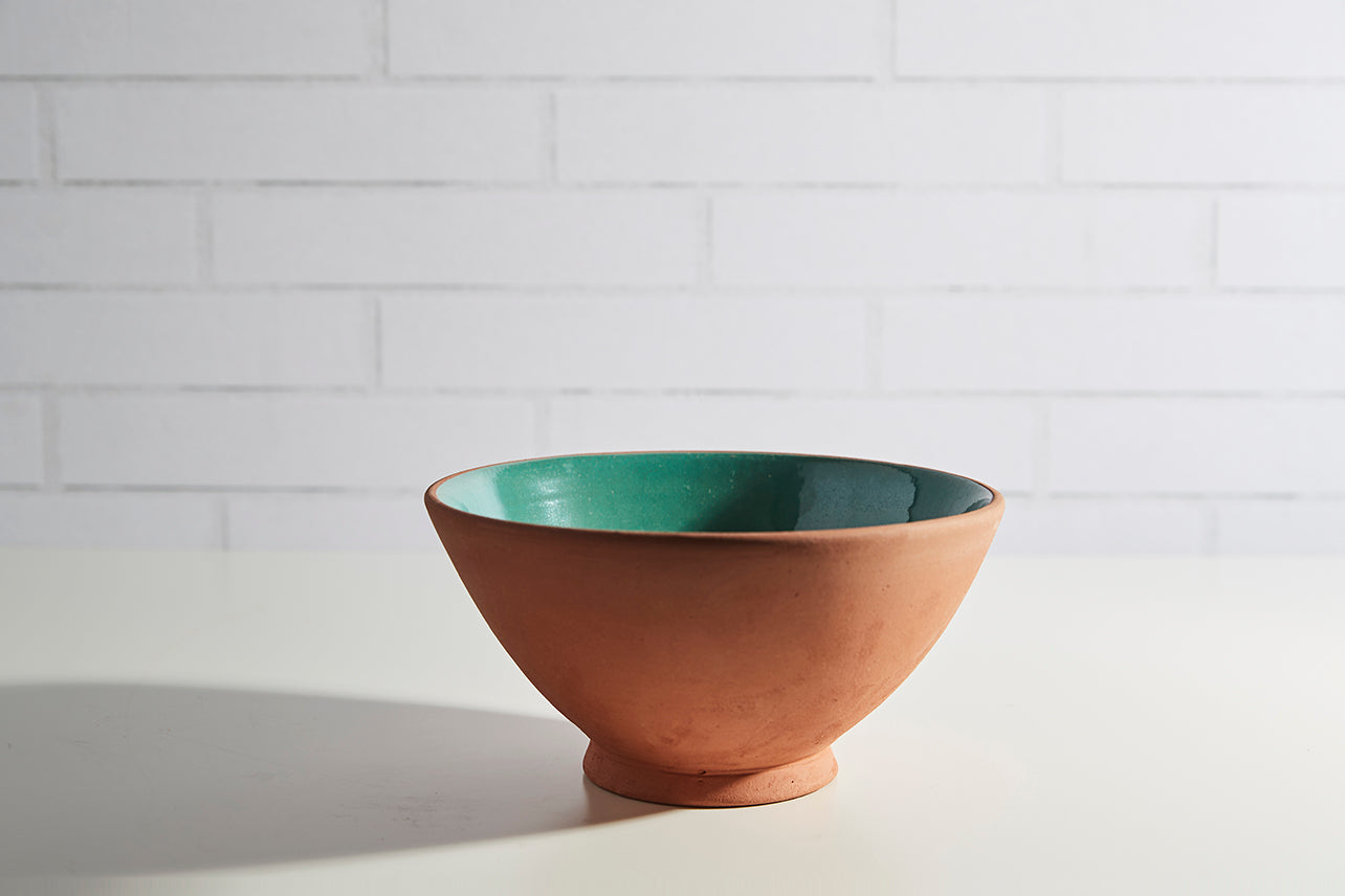 moroccan terracotta serving bowls by verve culture