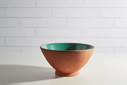 Moroccan Terracotta Serving Bowls by Verve Culture