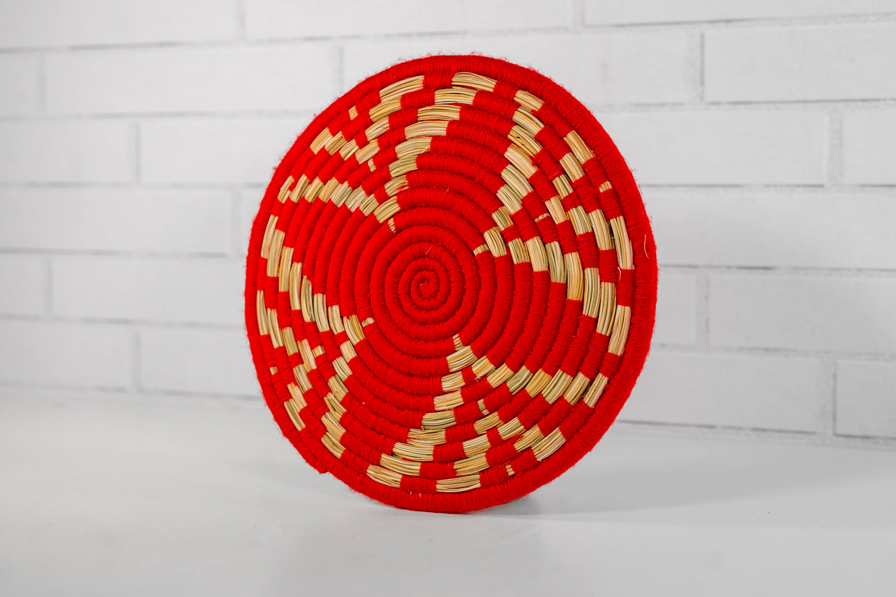 moroccan woven trivets - set of 3 by verve culture