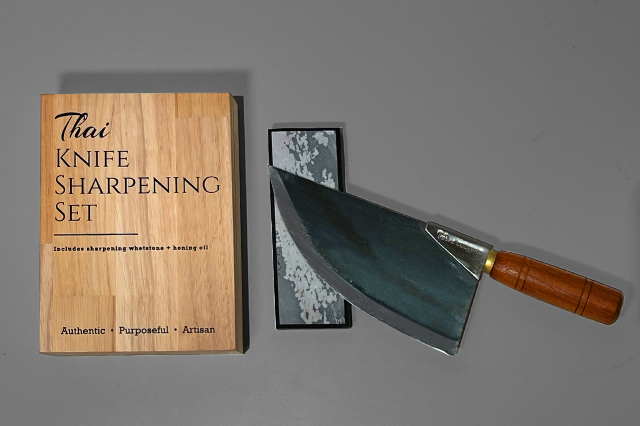 thai knife sharpening set by verve culture