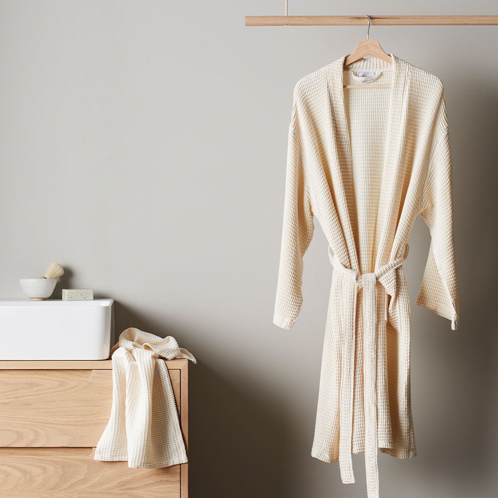 waffle bathrobe by ettitude