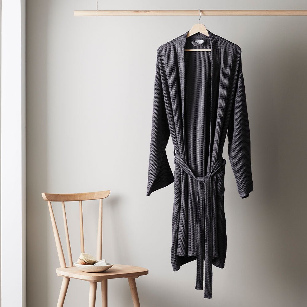 waffle bathrobe by ettitude