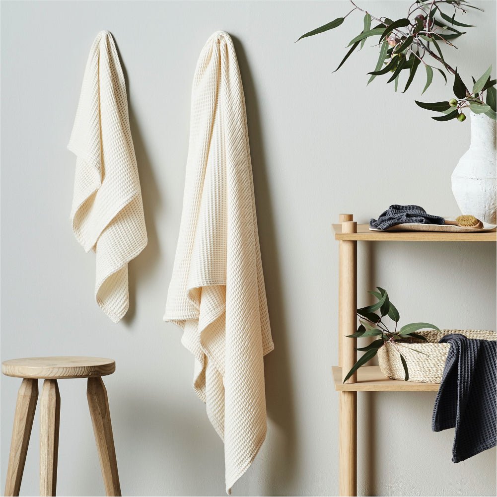 waffle towels by ettitude