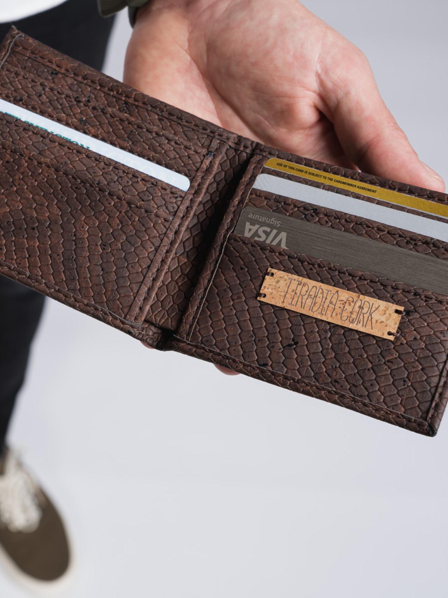 fellowship wallet by tiradia cork