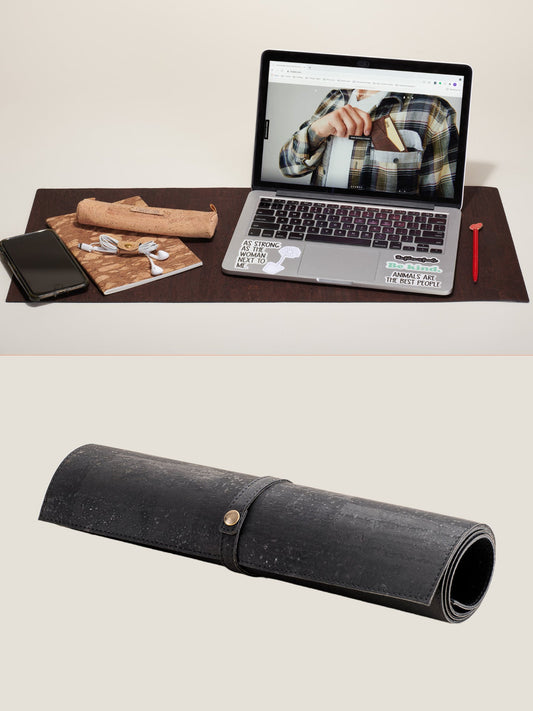 Workplace Desk Mat (Small) by Tiradia Cork