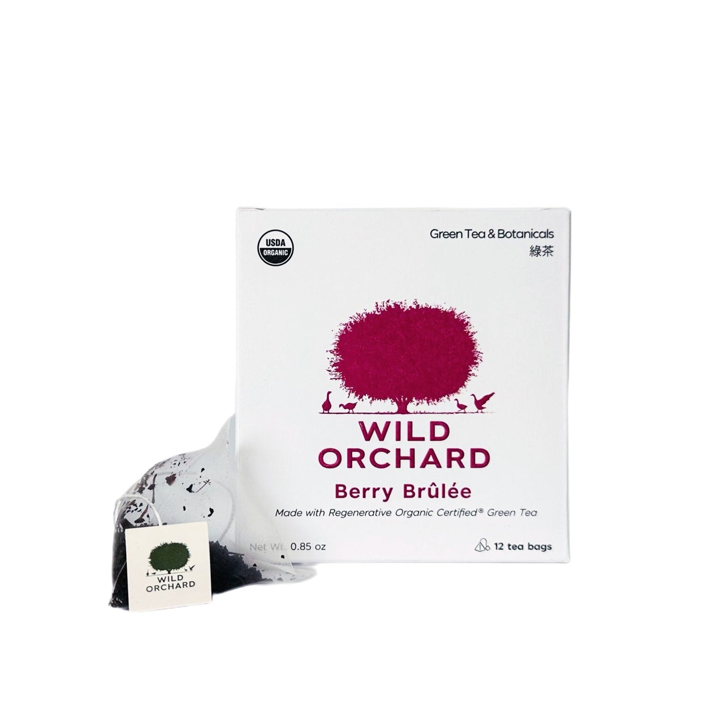 wild orchard tea berry brûlée - tea bag box - 6 boxes by farm2me