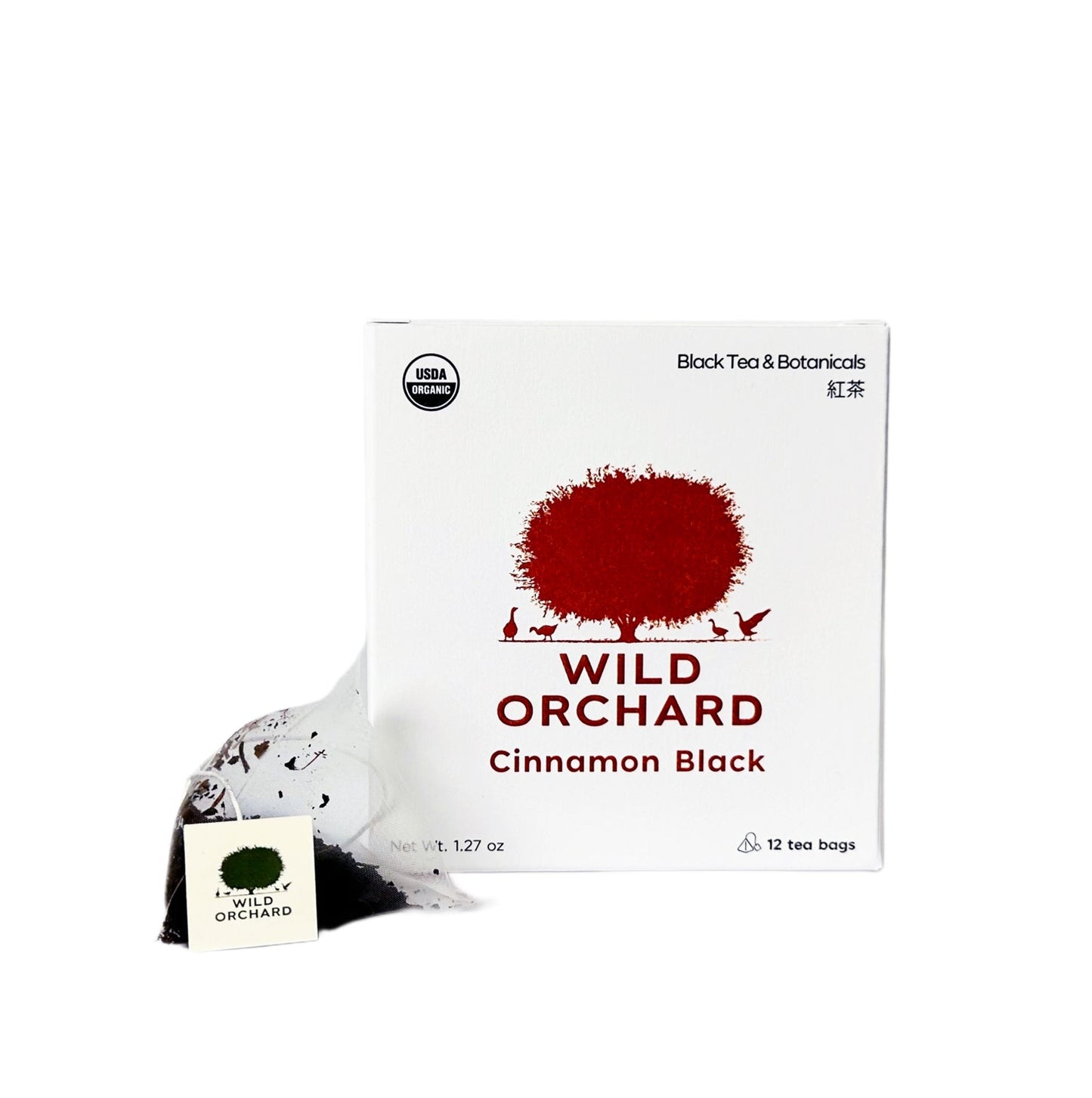 wild orchard tea cinnamon black - tea bags box - 6 boxes by farm2me