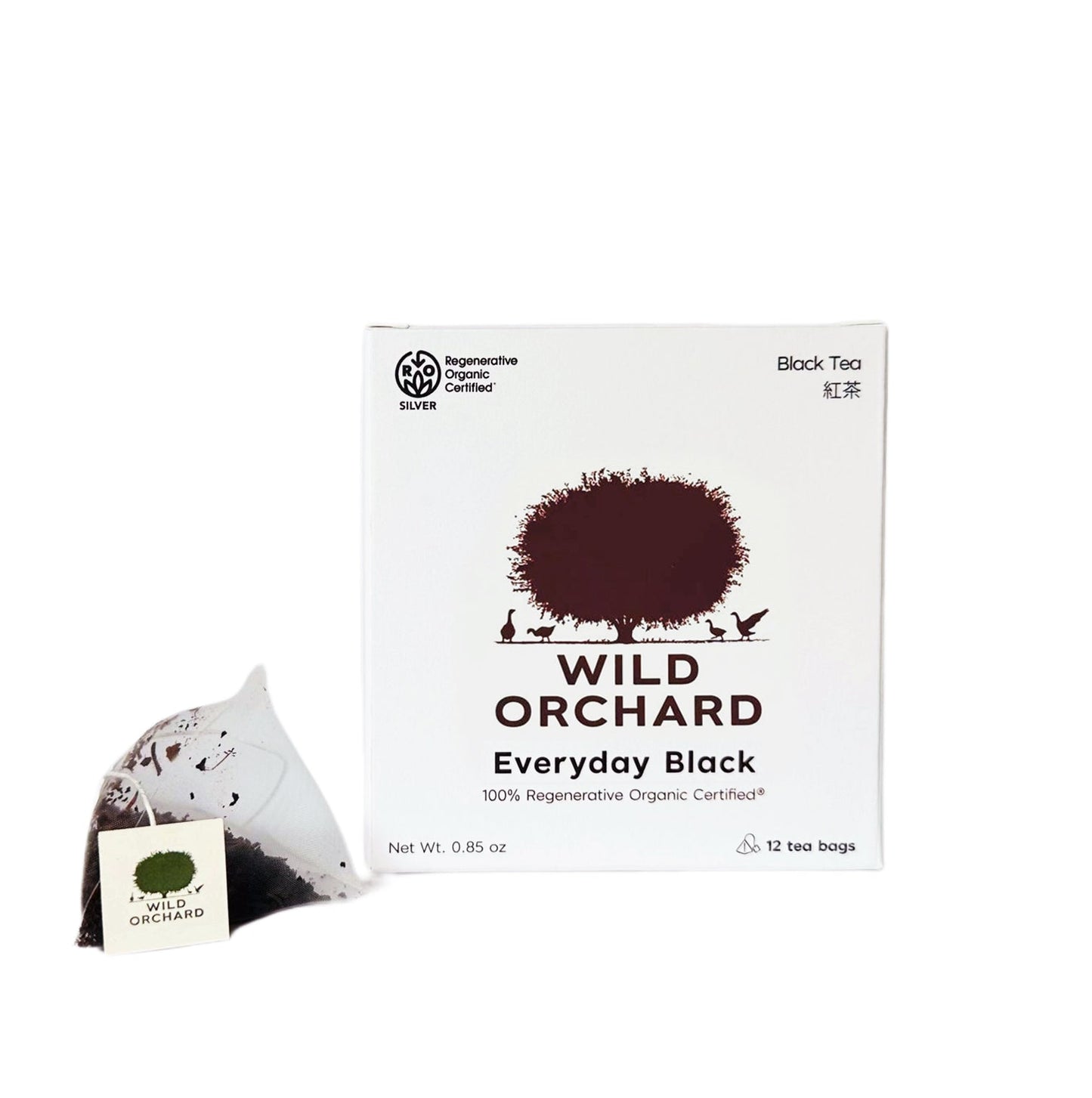 wild orchard tea everyday black - tea bags box - 6 boxes by farm2me