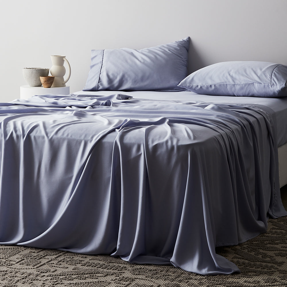 signature sateen fitted sheet by ettitude