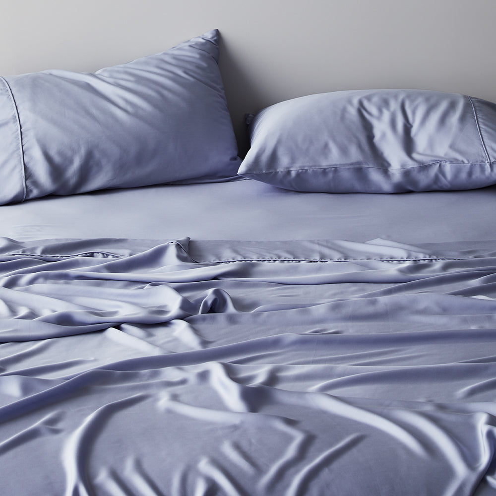 signature sateen flat sheet by ettitude