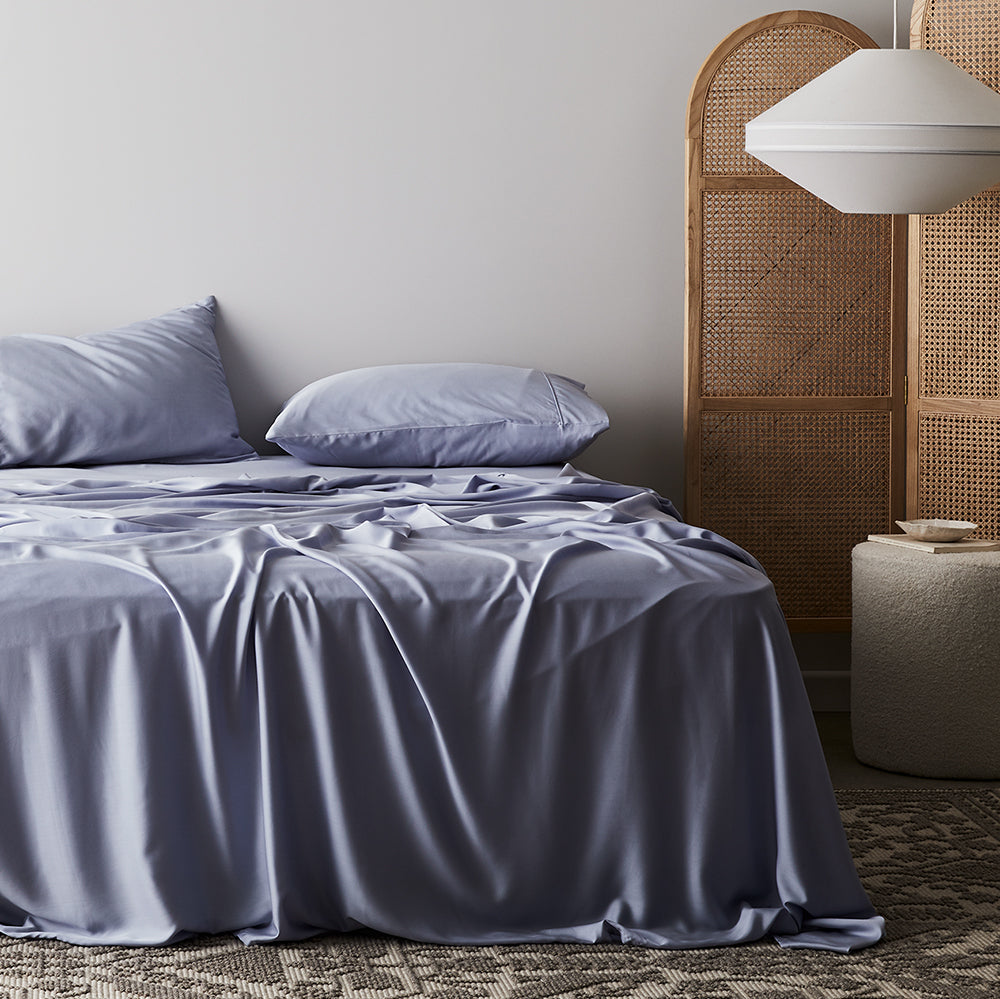 signature sateen flat sheet by ettitude