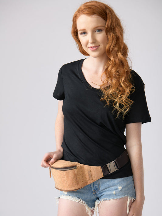 Journey Belt Bag by Tiradia Cork