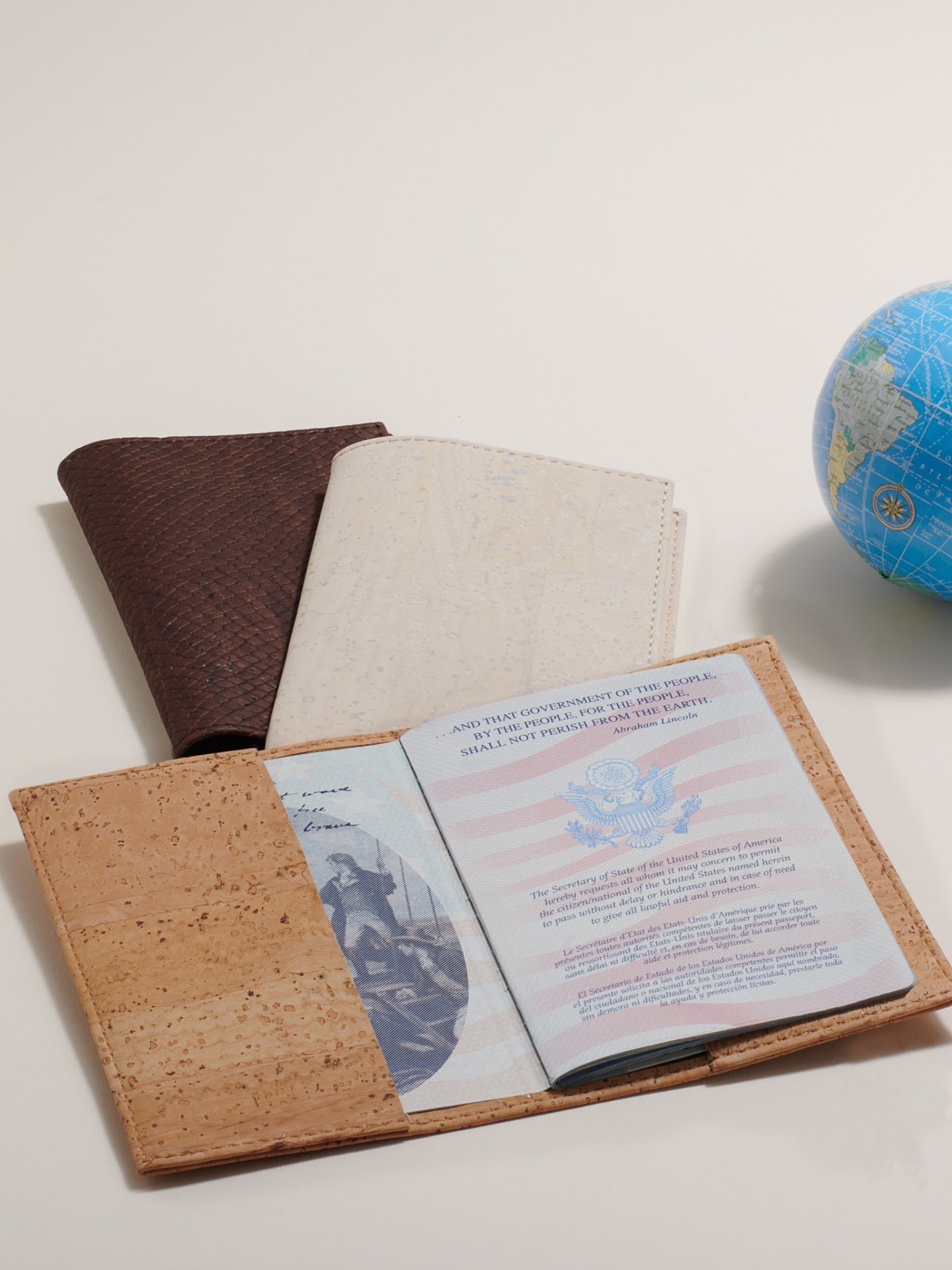 wanderlust passport holder by tiradia cork