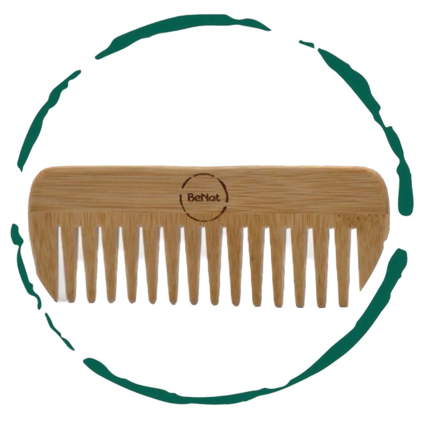 all-natural bamboo hair comb by benat