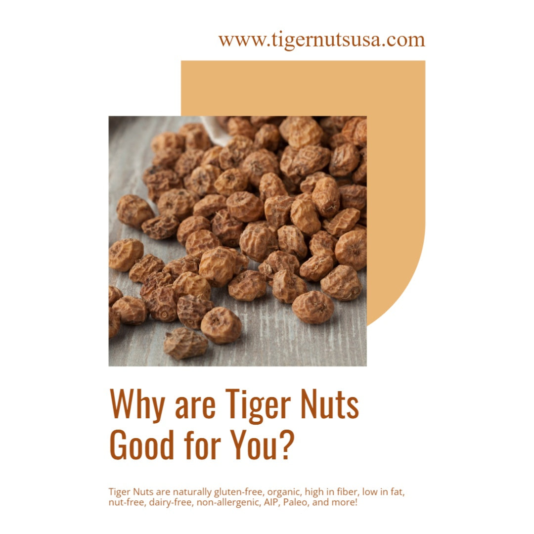 tiger nuts raw premium organic tiger nuts kilo (2.2 lbs) bag - 10 bags by farm2me