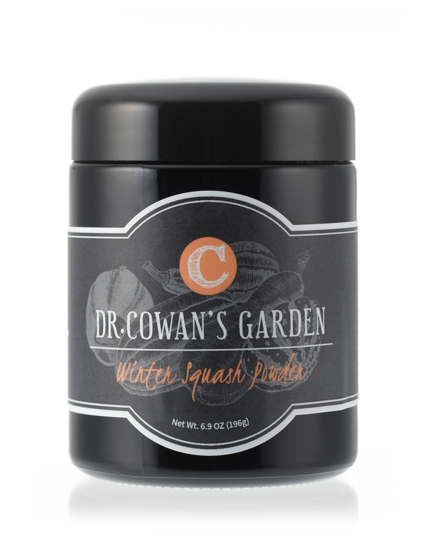 organic winter squash powder by dr. cowan's garden