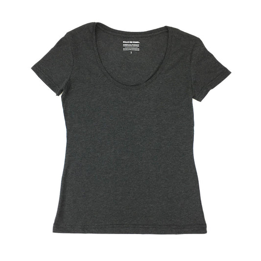 WOMENS CHARCOAL T-SHIRT by MADE FREE®