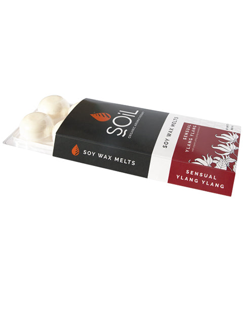 soy wax melts - ylang ylang by soil organic aromatherapy and skincare