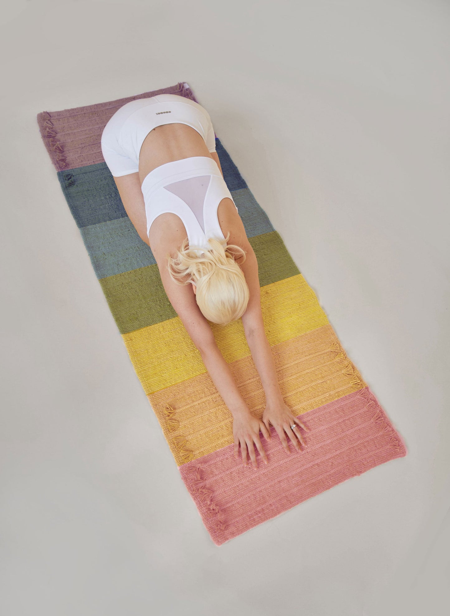 chakra energy - herbal yoga mat by okoliving