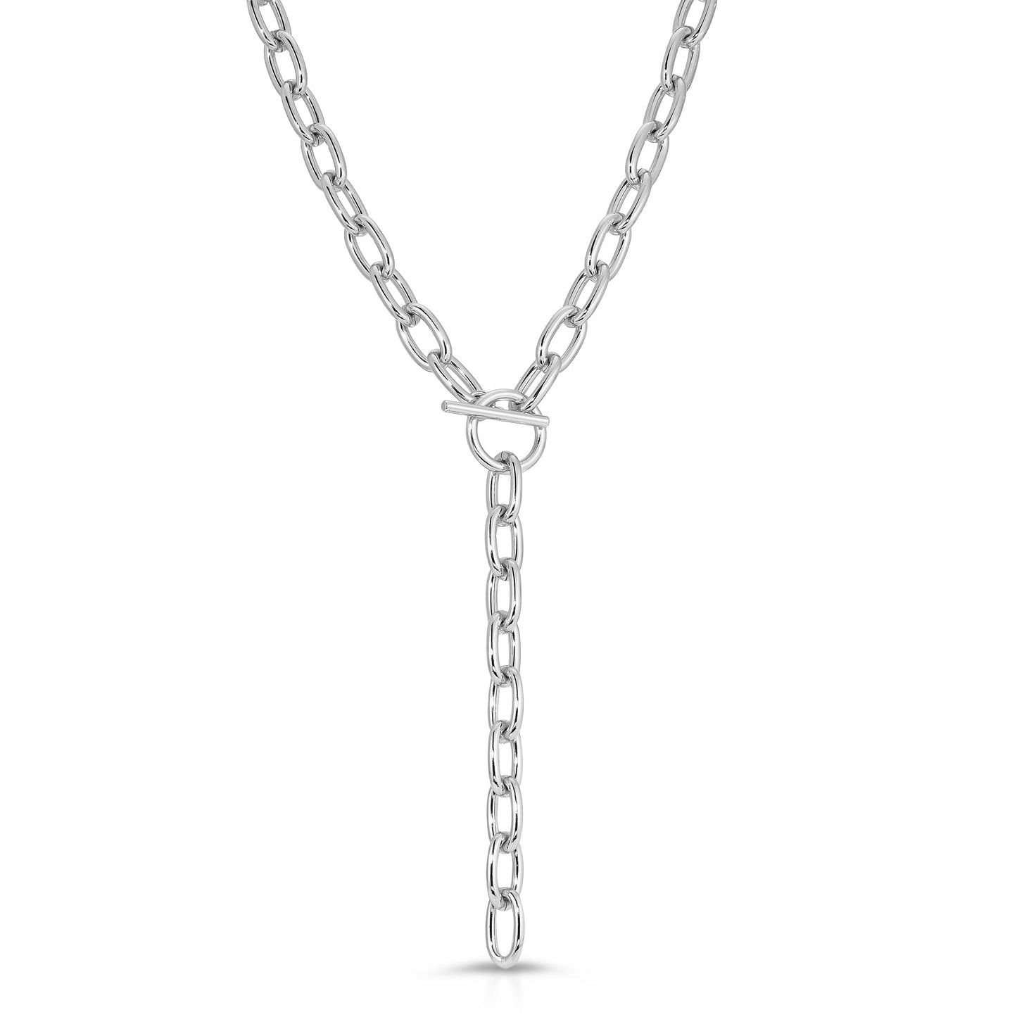 alana toggle lariat necklace by eklexic