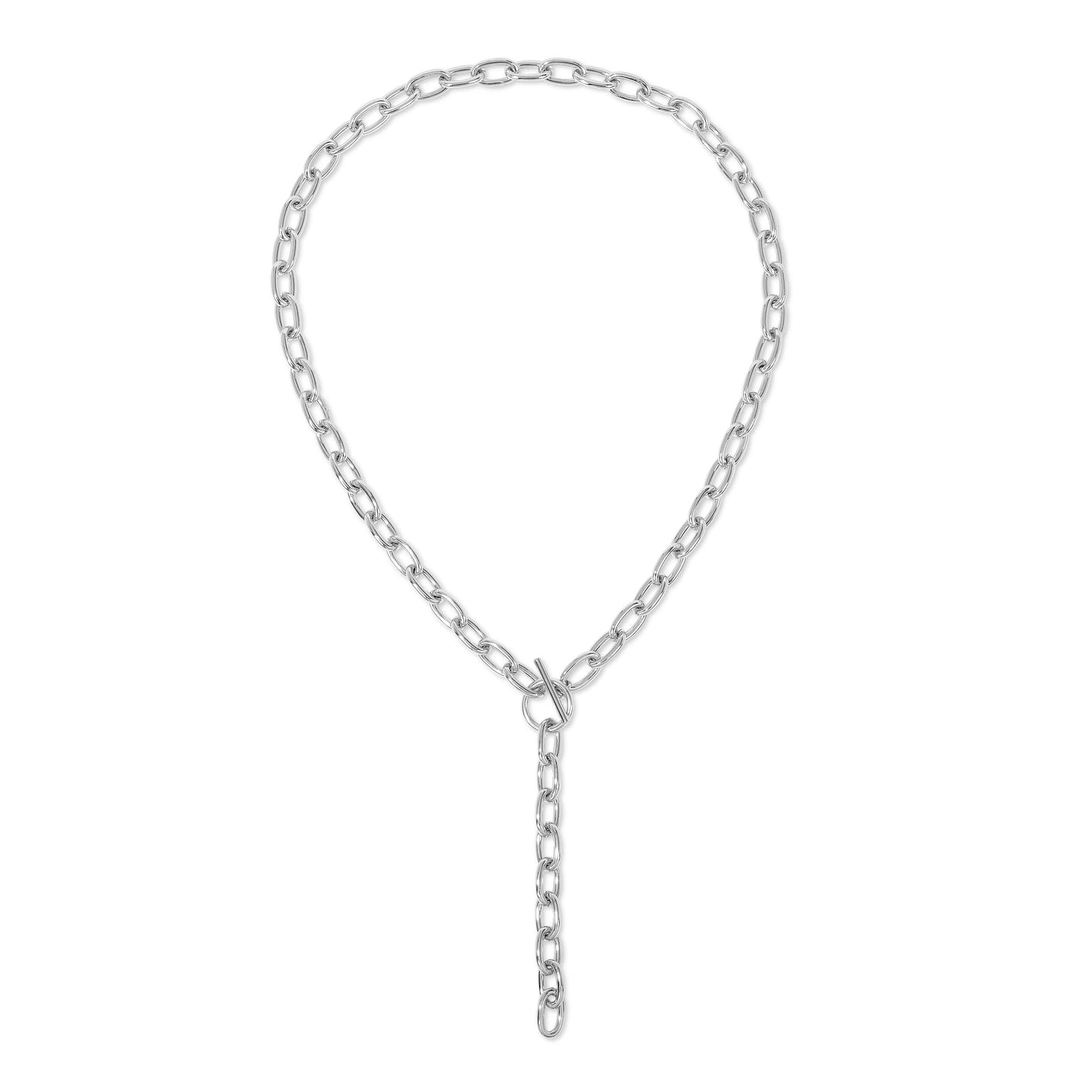 alana toggle lariat necklace by eklexic