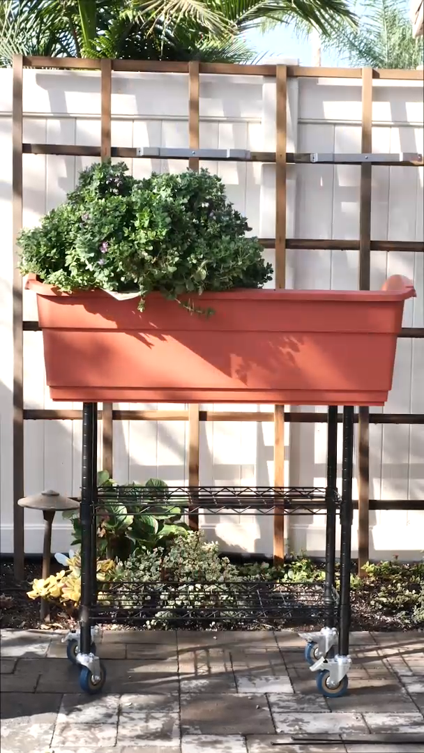 elevated mobile planter by watex