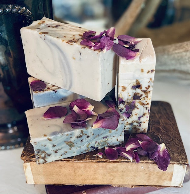 angelica - organic tea infused handmade soap by sweet harvest farms