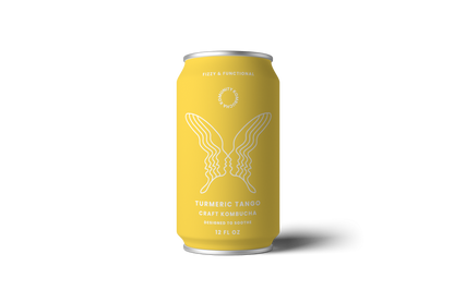 Komunity Kombucha "Renew" Turmeric Tango Kombucha Cans - 24 x 12oz by Farm2Me