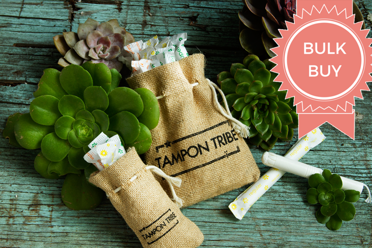 organic tampons bulk buy! by tampon tribe