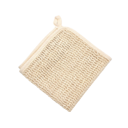 Natural Sisal Washcloth - Gentle Exfoliating Face and Body Cloth by kokoabotanics