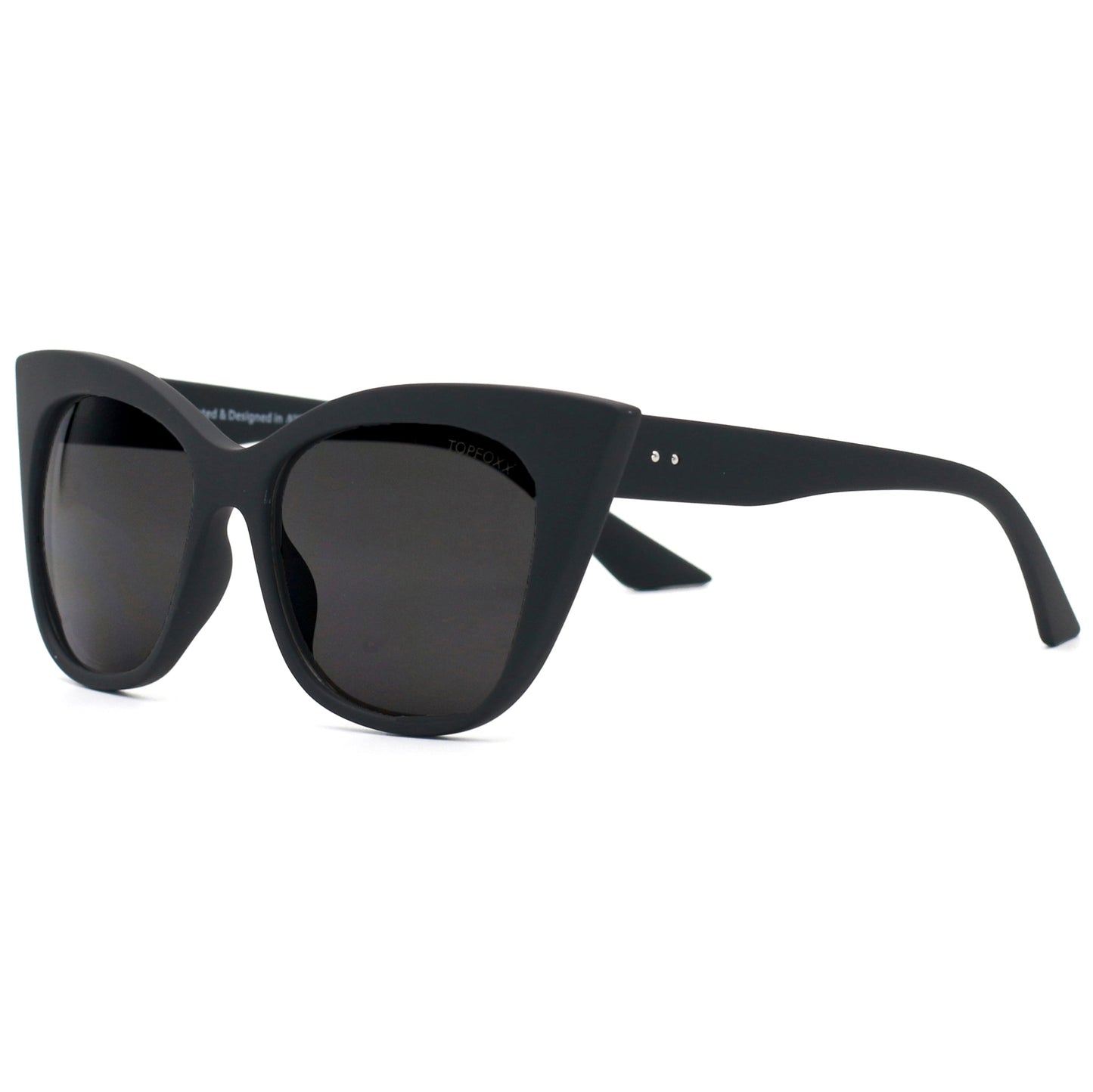 venice cateye - black - prescription by topfoxx