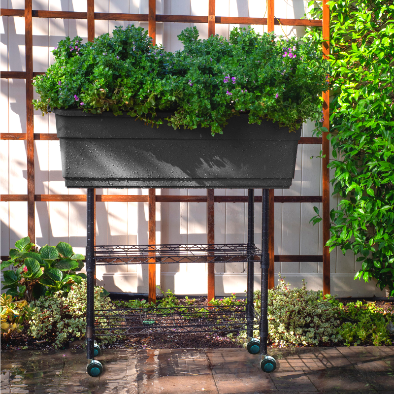 elevated mobile planter by watex