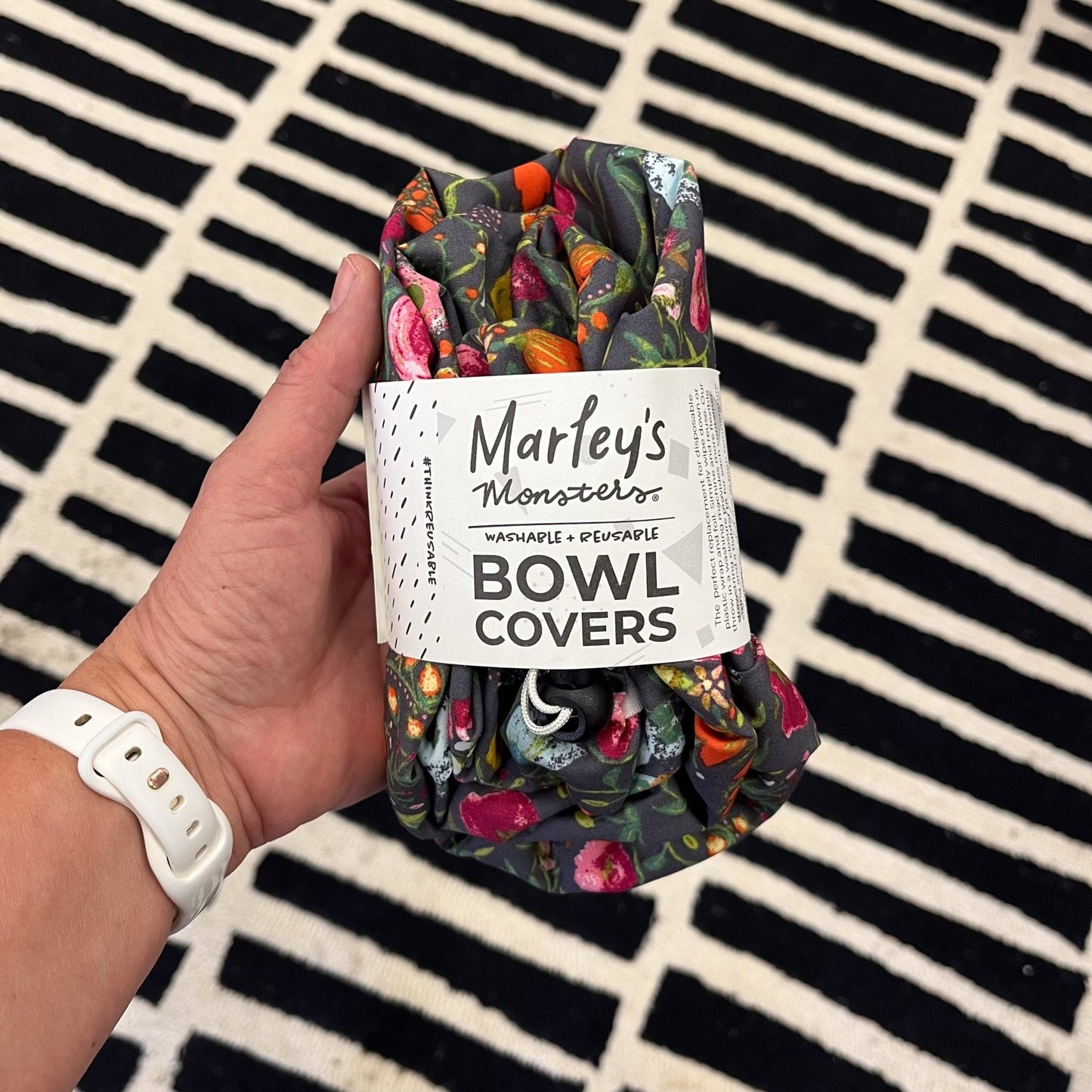 bowl cover bundle: cotton floral